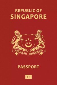singapore passport visa free countries