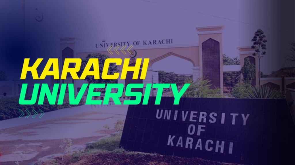 Karachi University Admission Form